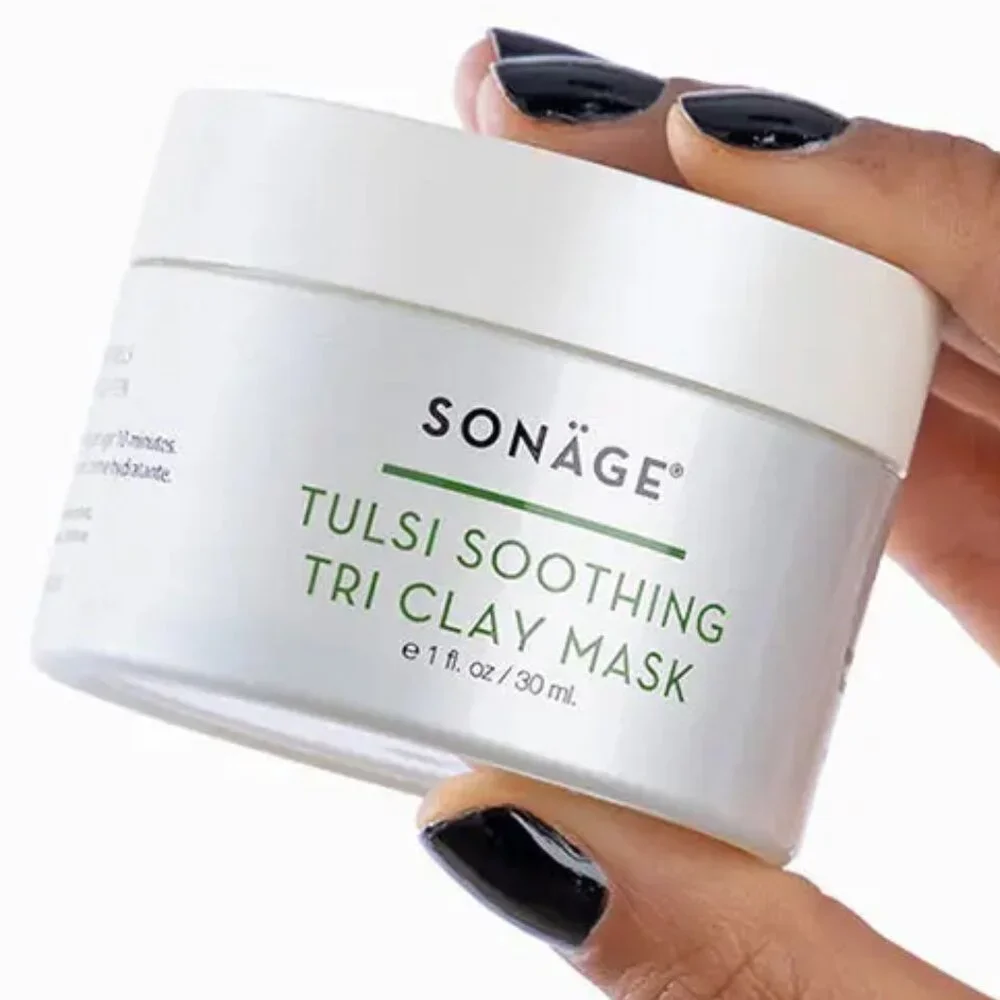Sonäge Tulsi Soothing Tri Clay Mask